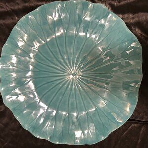 Aqua Dinner Plates
